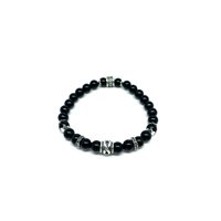 Bracciale Heteriah in Argento Onice PN0013-D6 - PN0013-D6